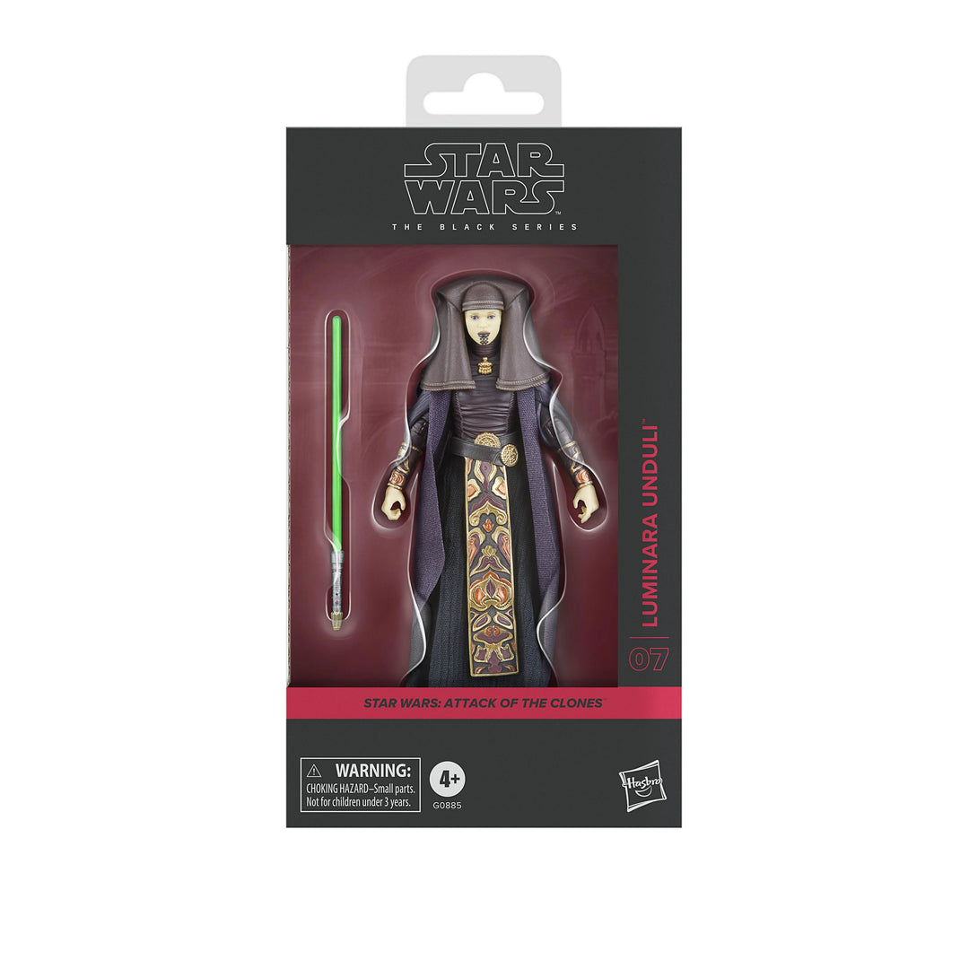 Star Wars The Black Series Luminara Unduli 6" Action Figure