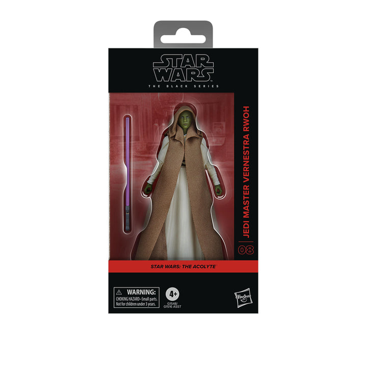 Star Wars The Black Series Jedi Master Vernestra Rwoh 6" Action Figure