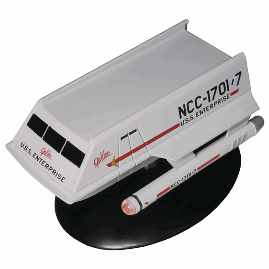 Class-F Shuttlecraft NCC-1701/7 Galileo die-cast model, Eaglemoss Star Trek Official Starships Collection