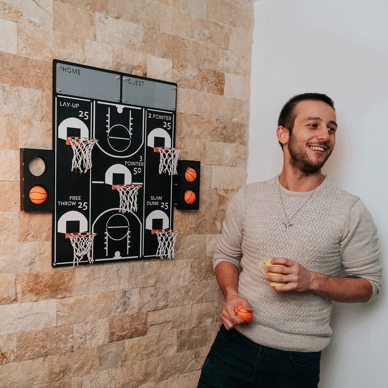 All-Star Basketball Wall Game, side angle