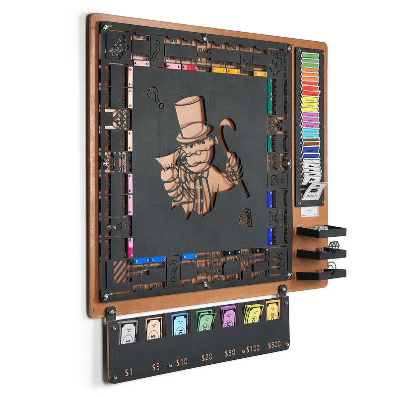 Archopoly Wall Game, alternate view