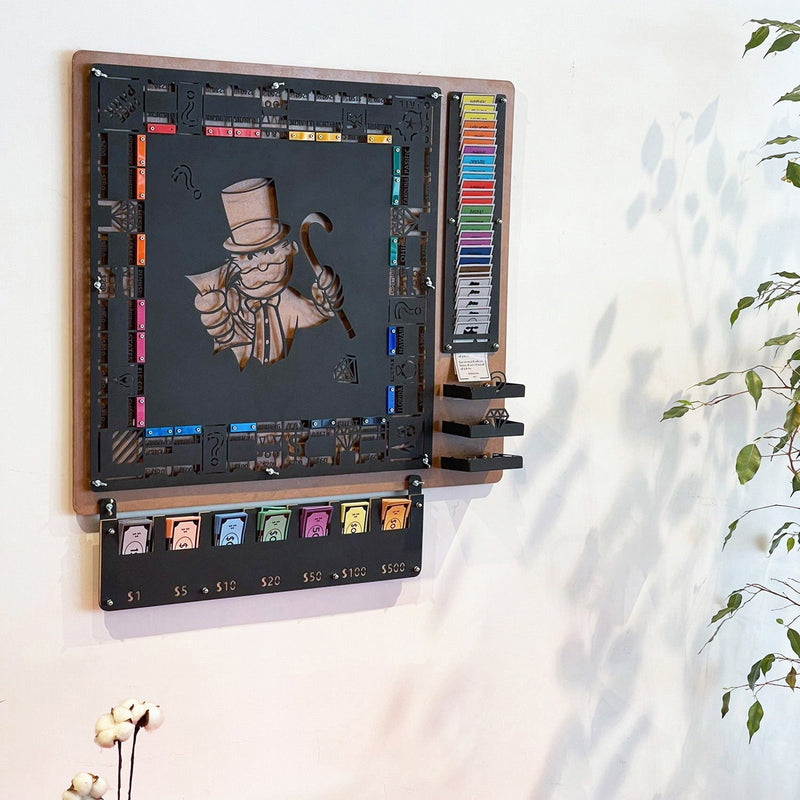 Archopoly Wall Game, close-up detail