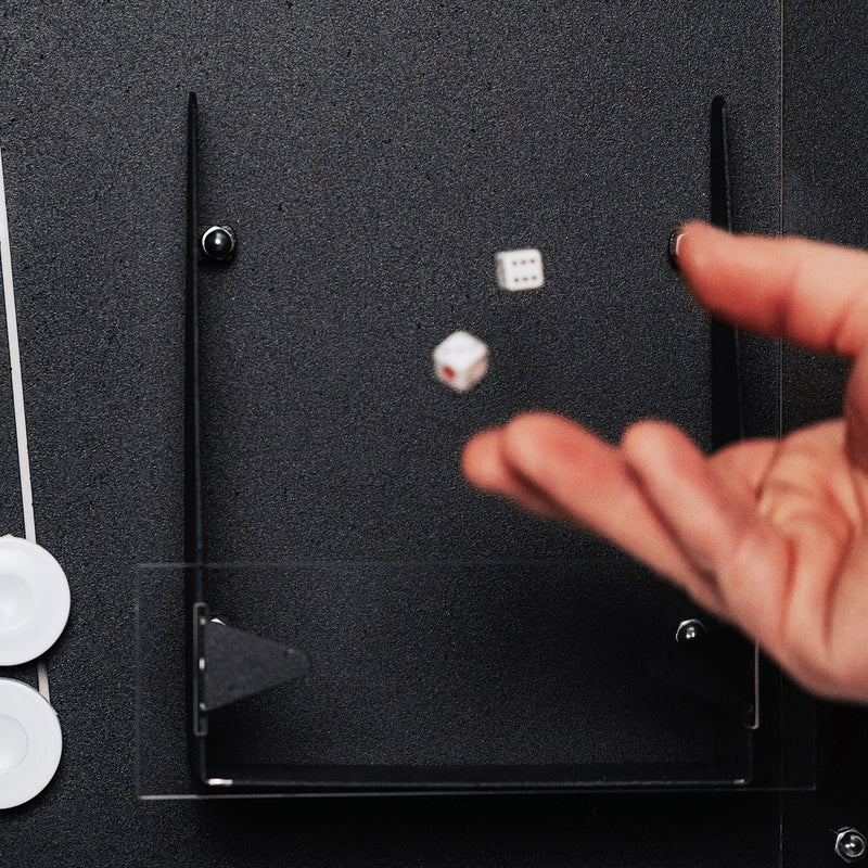 Backgammon Wall Game, size reference