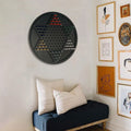 Chinese Checkers Wall Game, in display