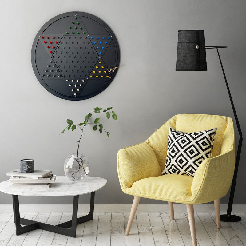 Chinese Checkers Wall Game, size reference