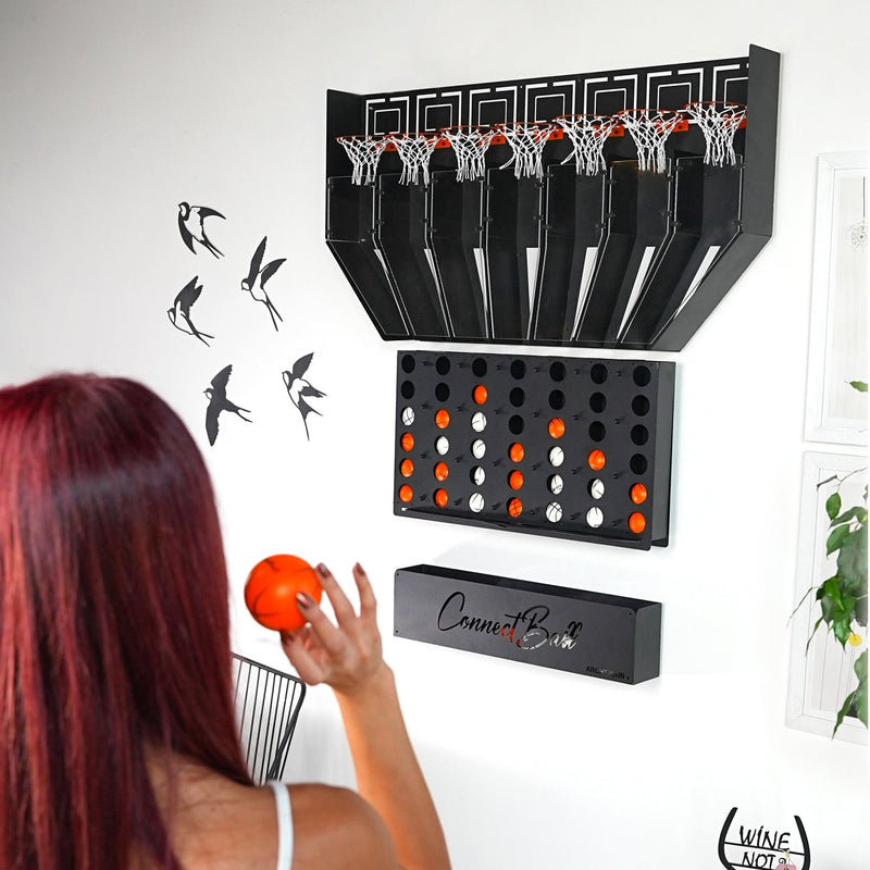 ConnectBalls Wall Game, showing reverse