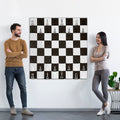 Giant Chess Wall Game, side angle