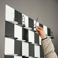 Giant Chess Wall Game, in display