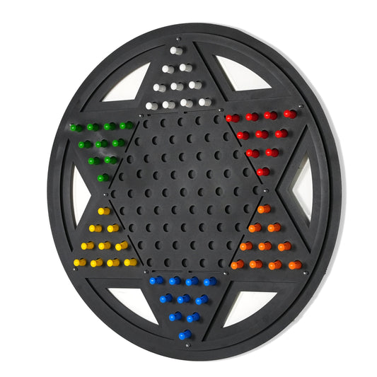 Giant Chinese Checkers Game Board, alternate view