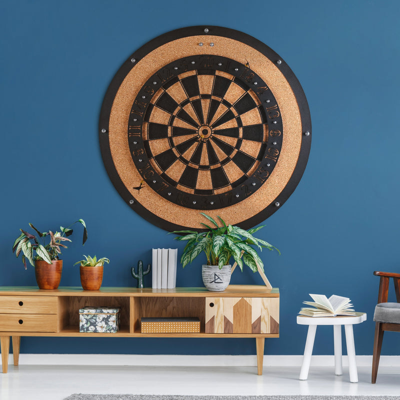 Giant Dart Wall Game, rear view