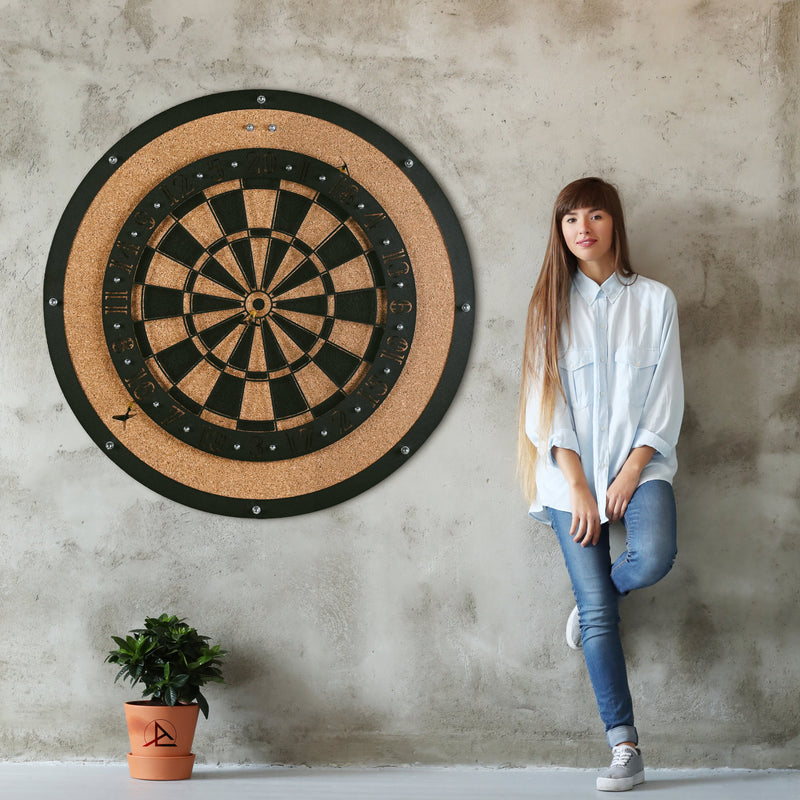Giant Dart Wall Game, size reference
