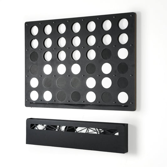 Giant Four in a Row Wall Game, alternate view