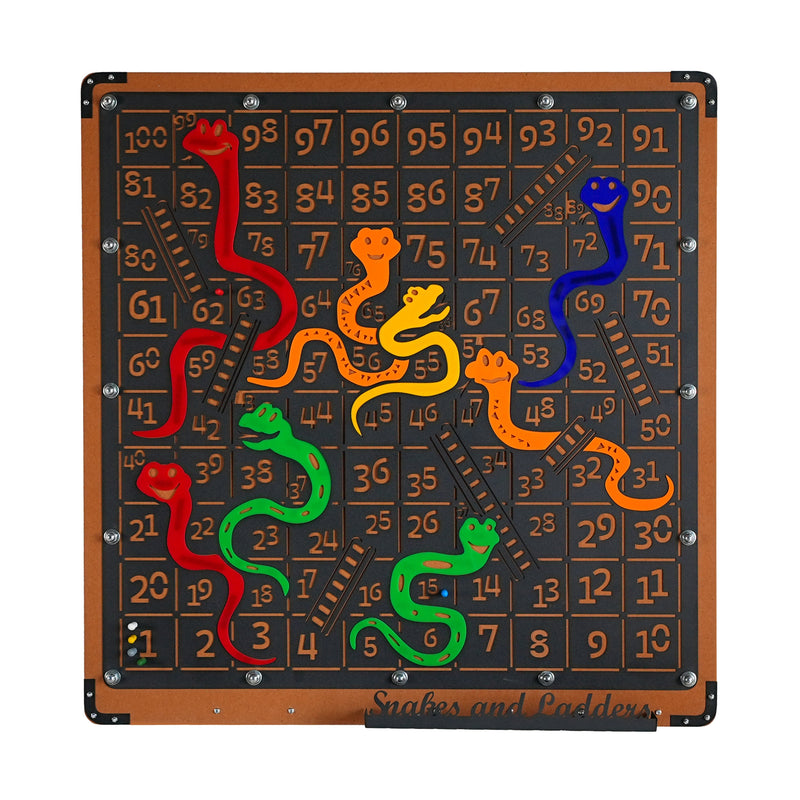 Giant Snakes and Ladders Game Board, alternate view
