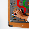 Giant Snakes and Ladders Game Board, rear view