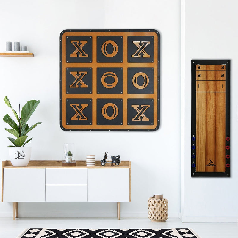 Giant XOX Board - Three in a Row, in display