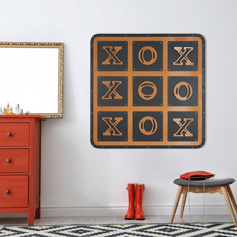 Giant XOX Board - Three in a Row, size reference