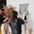 Go, Strategy Wall Game, close-up detail