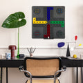 Ludo Wall Game, close-up detail