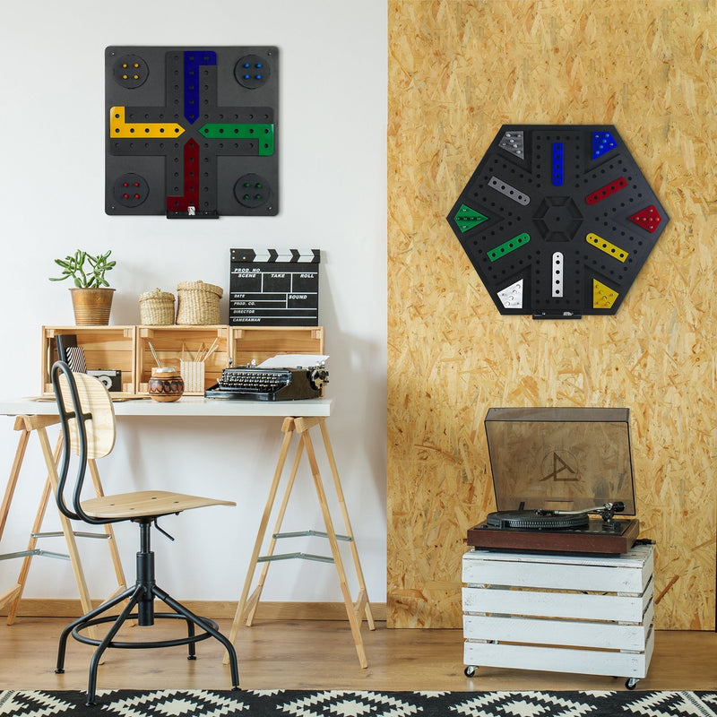 Ludo Wall Game, size reference