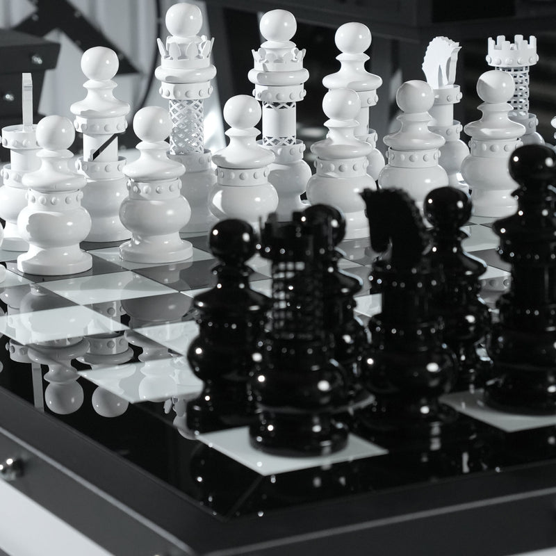 Masterpiece Chess Table, rear view