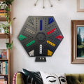 Mega Ludo- Aggravation Wall Game, rear view