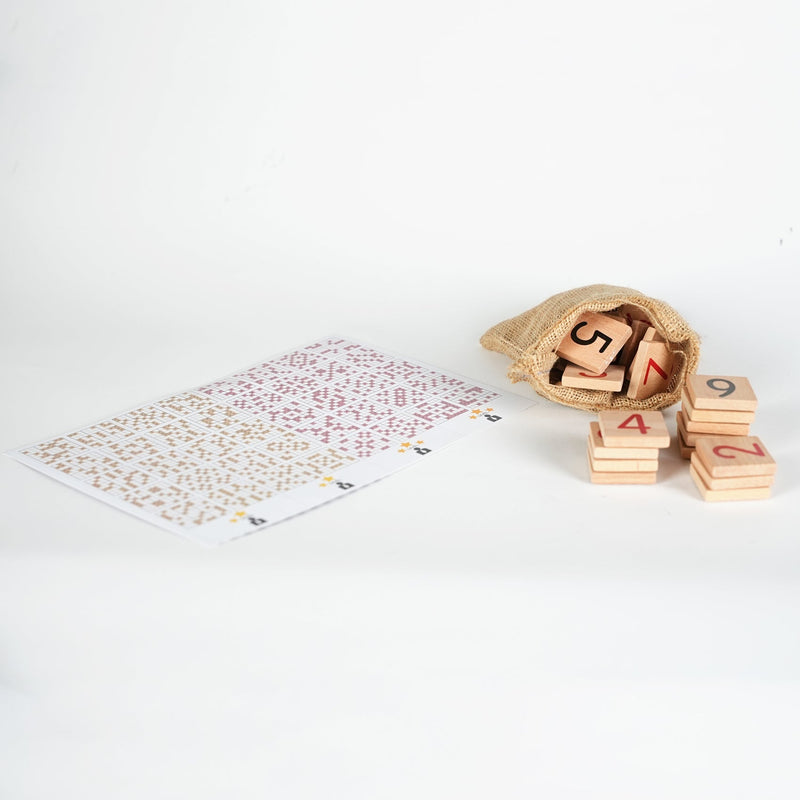 Mega Size Sudoku Board, rear view