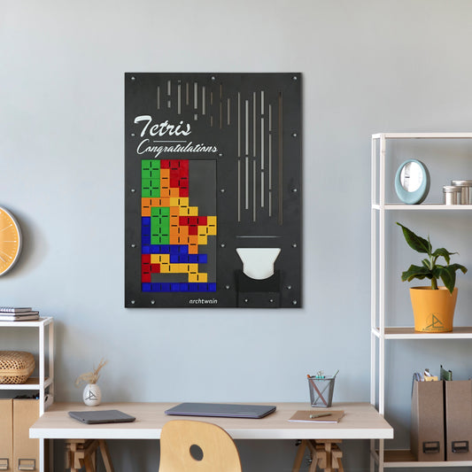 Retro Block Game- Puzzle collectible from archtwain