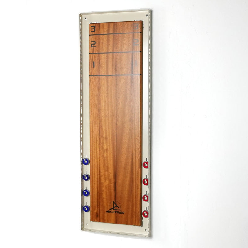 Shuffleboard Game Board, alternate view