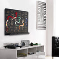 Snakes and Ladders Wall Game, in display