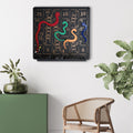 Snakes and Ladders Wall Game, additional view