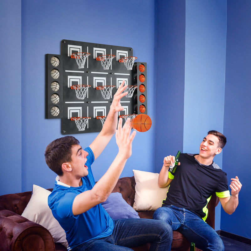 Tic Tac Hoops, close-up detail