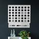 White Four in a Row Wall Game