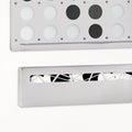 White Giant Four in a Row Wall Game, side angle