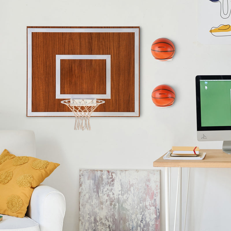 Wooden Single Hoop Walnut, in display