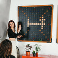 XXL Black Words Game, in display