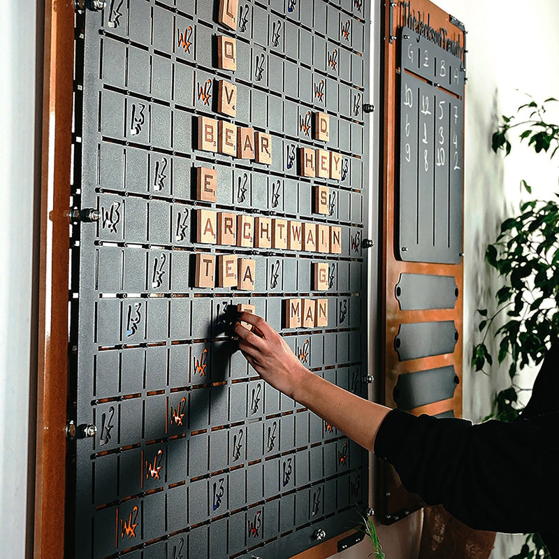 XXL Black Words Game, size reference