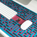 Gameration Maze XL Mouse Mat 80 x 35cm Non-Slip Base design detail
