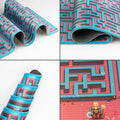 Gameration Maze XL Mouse Mat 80 x 35cm Non-Slip Base side angle