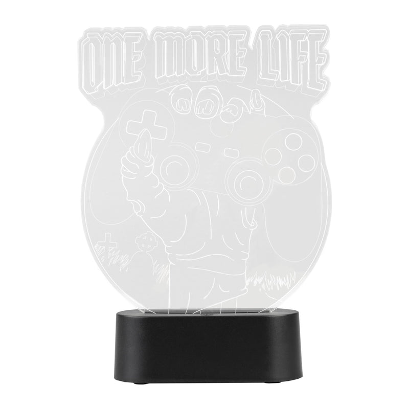 Gameration One More Life LED Table Lamp 17 x 20cm alternate view