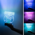 Gameration One More Life LED Table Lamp 17 x 20cm packaging view