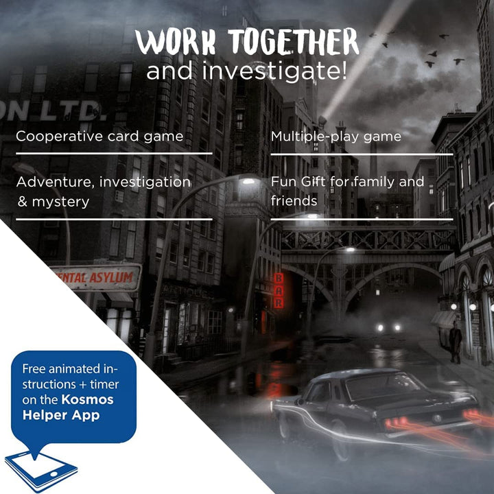 Adventure Games The Gloom City File Board Game