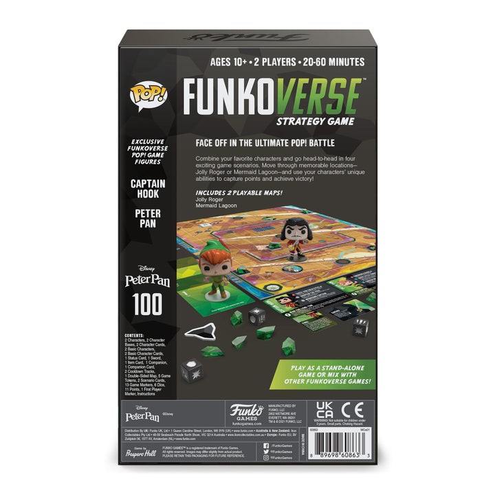 Peter Pan Disney Funkoverse Strategy Game (2-Pack)