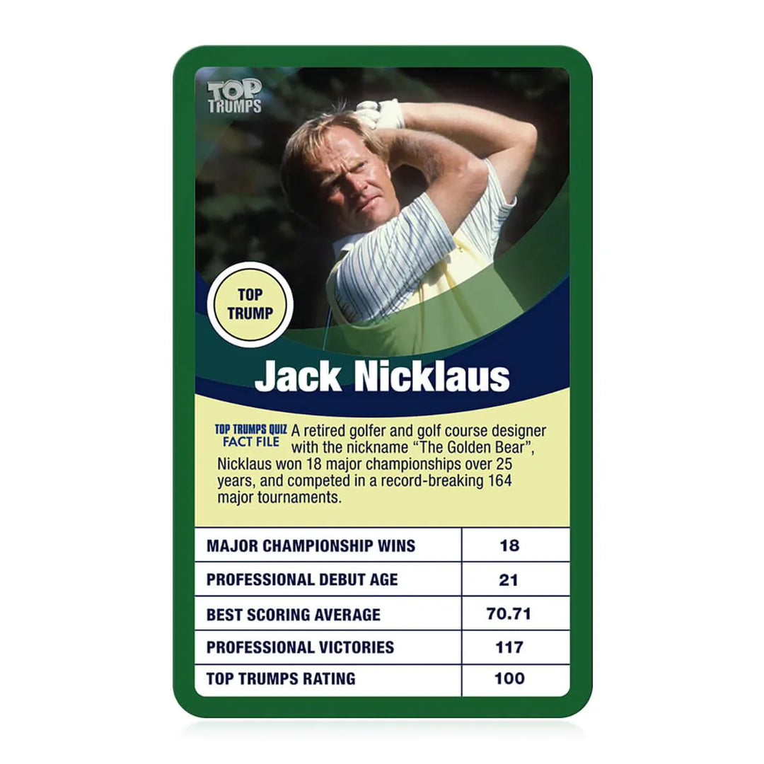 Top Trumps Classics Greatest Golfers Card Game