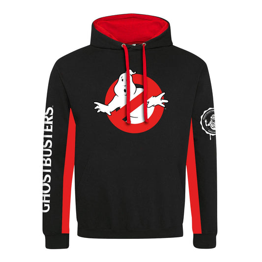 Ghostbusters Logo SuperHeroes Inc. Premium Contrast Pullover Hooded Sweatshirt collectible from Heroes Inc Dropship