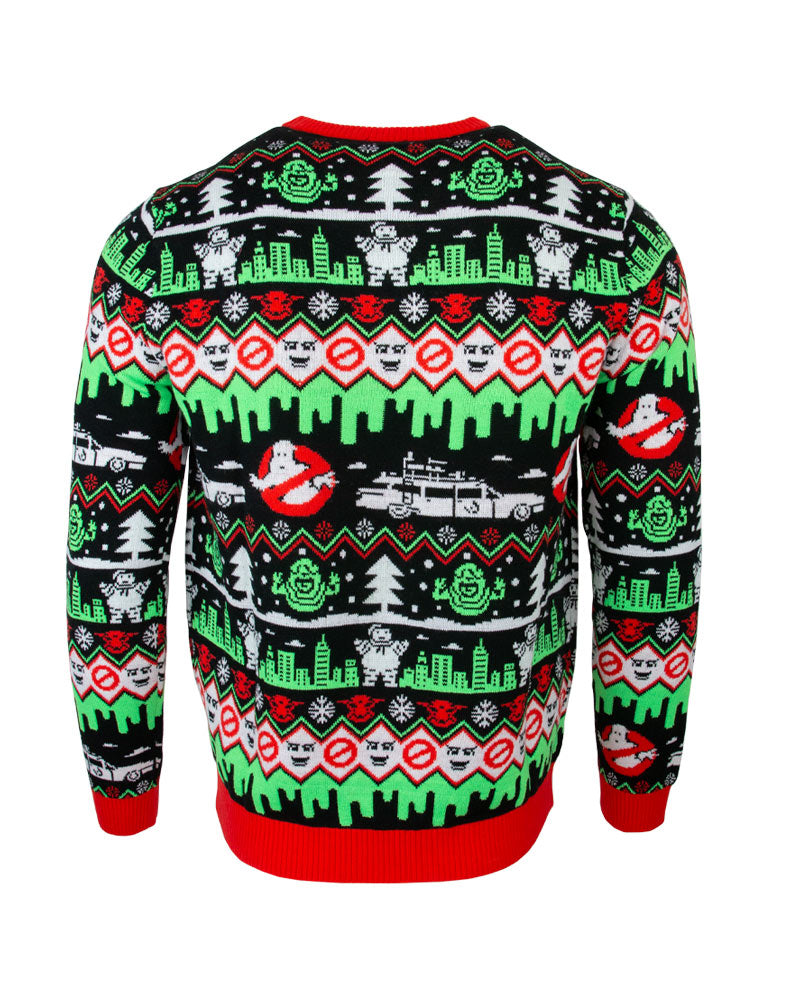 Official Ghostbusters Unisex Christmas Jumper