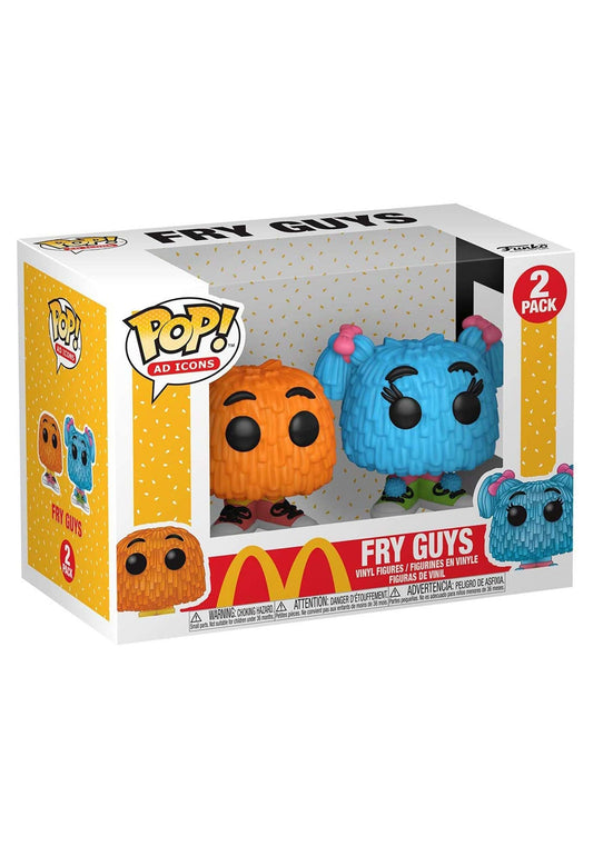 Funko Ad Icons (2PK): McDonalds (Fry Guys Orange & Blue)