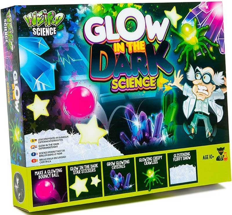 Weird Science Glow in the Dark Fun Activity Educational Experiment Set collectible from U&C Solutions Ltd