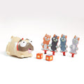 Fraidy Cats Board Game, close-up detail