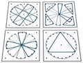 Vinco (87967) Work Cards Geoboard Circle - Image 3