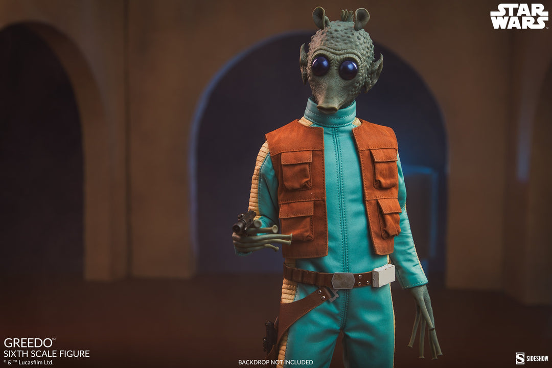 Sideshow Star Wars A New Hope Scum & Villainy Greedo 1/6 Scale Figure